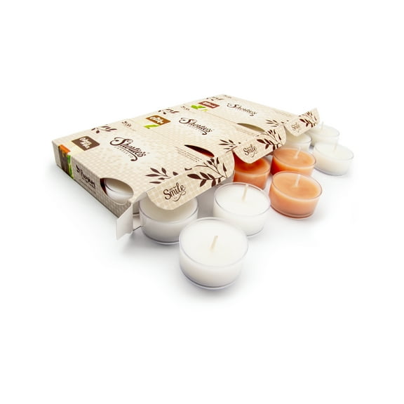 Musk Tealight Candles Variety 3 Pack - 18 Premium Scented Tea Lights - Pinion & Patchouli, Nag Champa, Oakmoss & Amber - Shortie's Candle Company