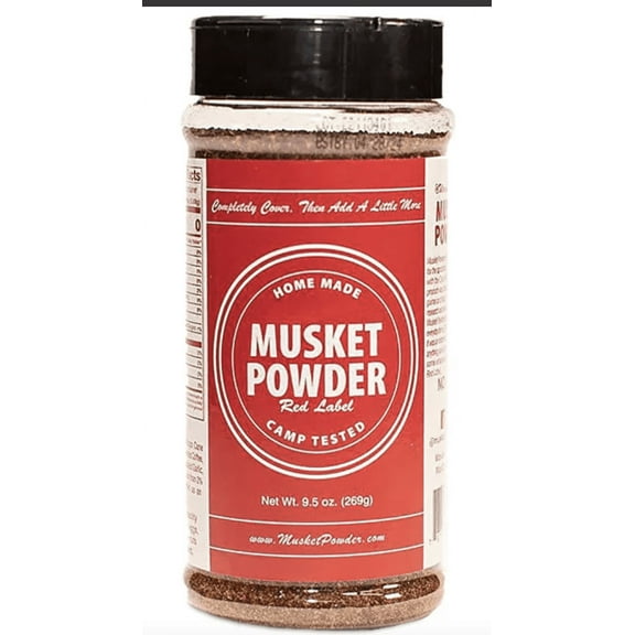 Musket Powder Brand Red Label Seasoning Blend, 9.5 oz. 1 Count