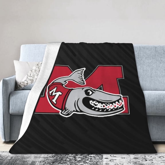 Muskingum University Ultra-Soft Micro Fleece Blanket Multi-Size Flannel Blanket