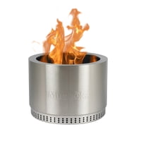 19.5" Stainless Steel Smokeless Wood Burning Fire Pit w/ Protective Cover only $97.00