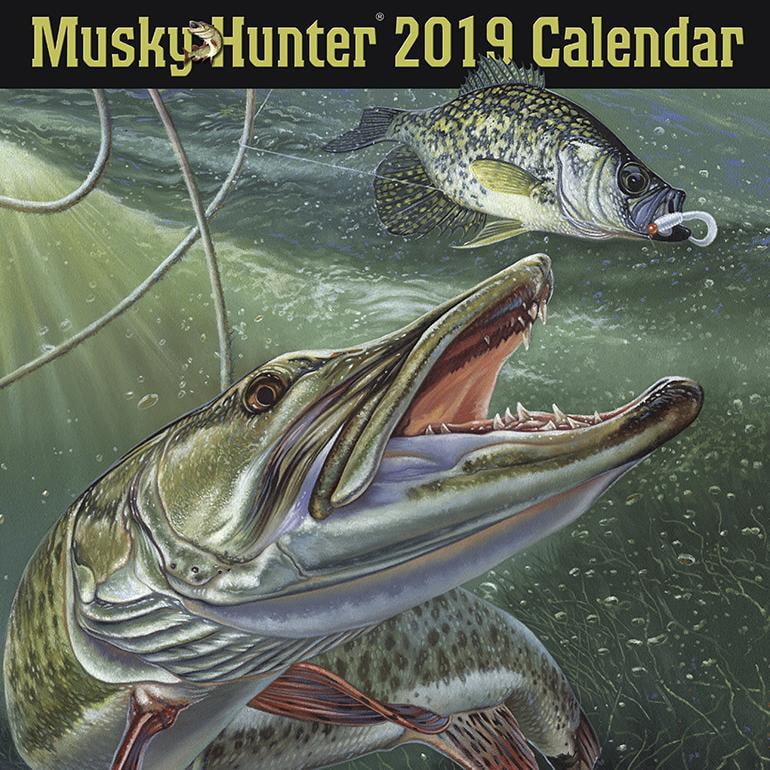Musky Hunter 2019 Wall Calendar (Other)