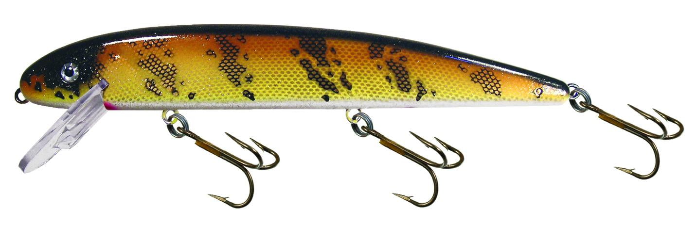 MirrOlure 2 5/8 Top Pup Rattling Saltwater Twitch Baits, Chartreuse &  Silver