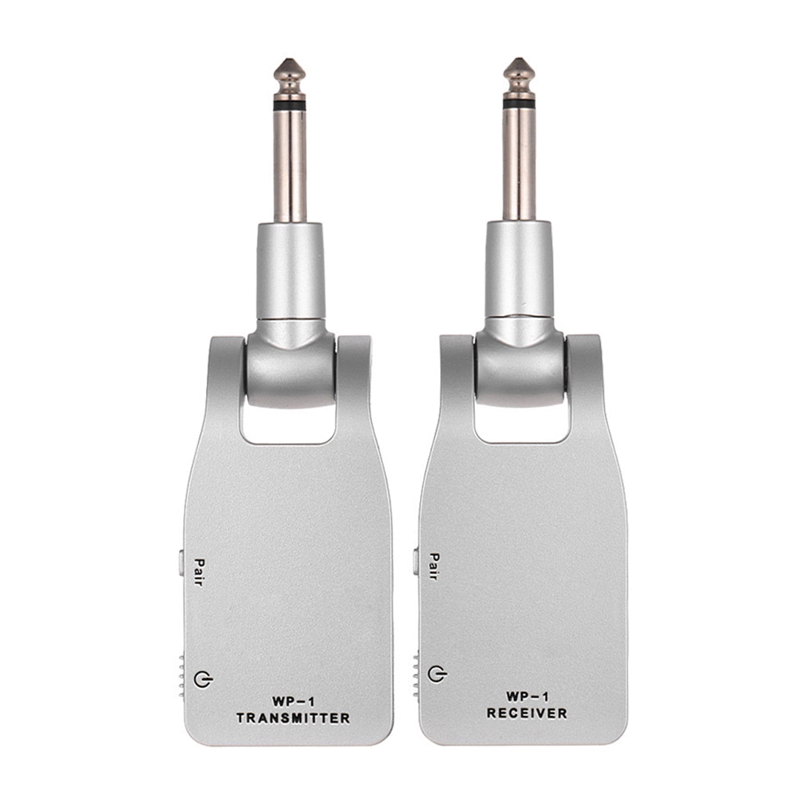 Muslady 2.4G Wireless Guitar System Transmitter Receiver Built in Rechargeable Lithium Battery 30M Transmission Range for Electric Guitar Bass