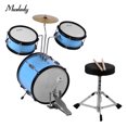 thumbnail image 1 of Muslady 3-Piece Drum Set Drums Kit Percussion Musical Instrument with Drumsticks Adjustable Stool for Kids Children Junior Beginners, 1 of 6