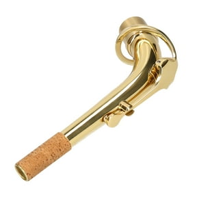 Muslady Alto Saxophone Neck Brass Bend Neck Sax Replacement Part Sax Accessory