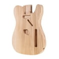 thumbnail image 1 of Muslady TL-T02 Unfinished Electric Guitar Body Sycamore Wood Blank Guitar Barrel for TELE Style Electric Guitars DIY Parts, 1 of 7