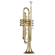 Muslady Trumpet Bb B Flat Brass Exquisite with Mouthpiece Gloves