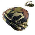 thumbnail image 1 of Muslim Durag Turban Camouflage Head Wrap Men Head Scarf Hijab Hat Cap Cover US, 1 of 7
