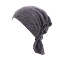 thumbnail image 1 of Muslim Hat for Women Reversible Adjustable Solid Color Hat Leisure Yashmak Stand-Ear Sleep Caps Satin Lined Hair Bonnets Wrinkled Headcap Elastic Hairband Beauty Hairdressing Hat Chemotherapy Hat, 1 of 2