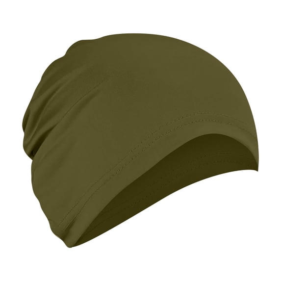 Muslim Hijab Cap Women Under-scarf Hat in Soft Fabric for Modest Fashion and Daily Comfortable Wear to Provide Full Hair Coverage for Adult Women A057 Army Green