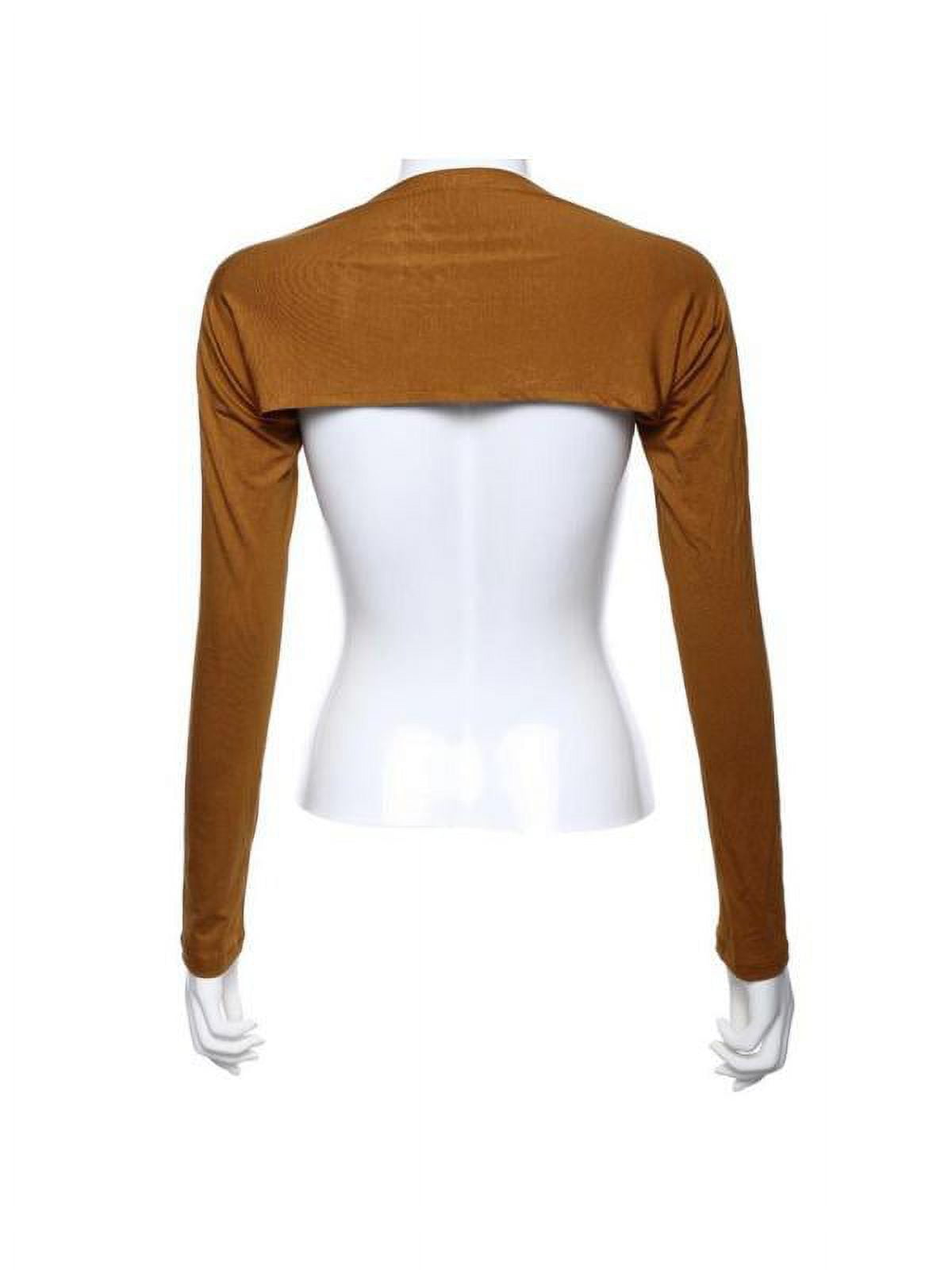 Piece Hayaa Bolero Fashion Muslim Hijab Cover Arm Sleeves One E Muslim Clothing Wrap Dress Satin, Z5-Black Purple, One Size - Foto 4