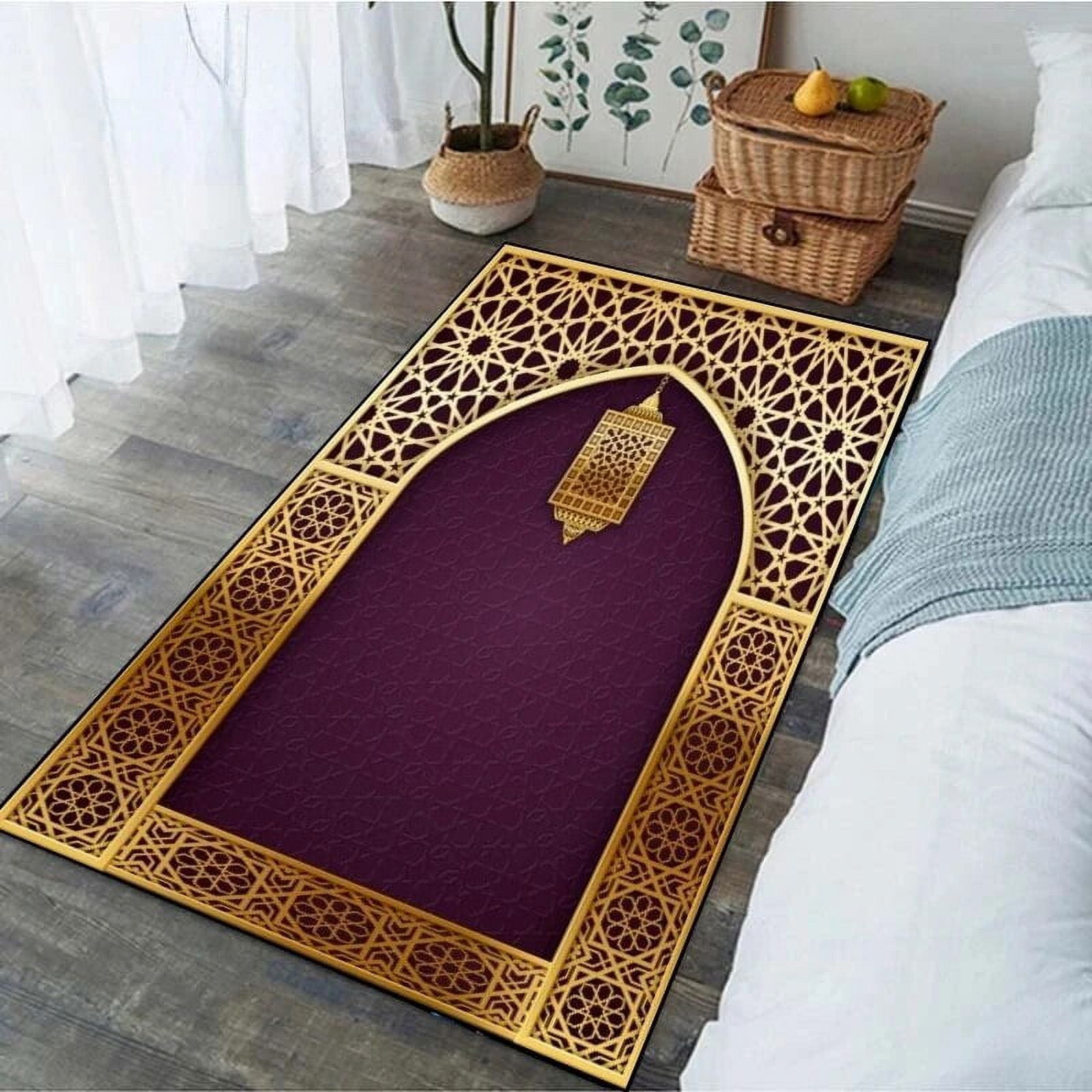 Muslim Prayer Carpet Islamic Muslim Ramadan Carpet for Living Room ...