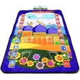 thumbnail image 1 of Muslim Prayer Rug for Kids – Smart Interactive Islamic Prayer Mat with Teaching, Talking & Music, Worship Step Guide for Toddlers & Children (Blue, 43.3x27.5 in), 1 of 7