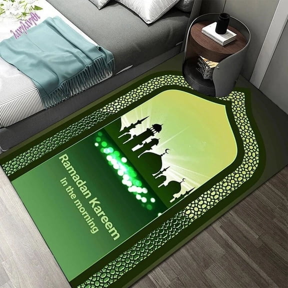 Muslim Prayer Rug Living Room Large Area Decor Indoor Carpet Non-slip Floot MatKitchen Hallway Balcony Rugs Entrance Door Mats