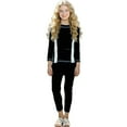 thumbnail image 1 of Muslim Swimsuits for Girls Kids Long Sleeve Swim Top Pants Cap 3PCS Swimwear Rash Guard Full Body Swimwear, 1 of 7