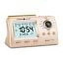 Muslim Table Clock with Adhan Alarm for All Cities Islamic Azan Time for Prayer.-Golden