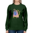 thumbnail image 1 of Muslim Woman Color Portrait Sweatshirt Women -Image by Shutterstock, Female Medium, 1 of 4