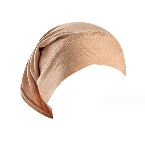 Muslim Women Hijab Hat Chemo Cap Hair Under Cap Scarf Turban Head Wrap Cover