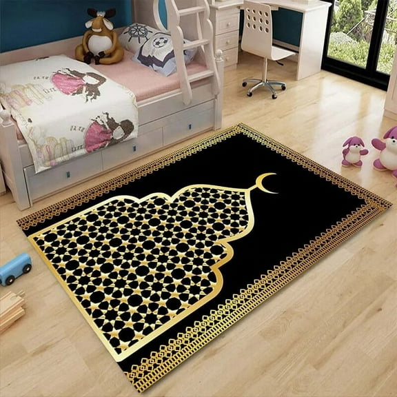Muslim -style prayer to decorate the carpet bedroom study living room balcony bathroom res