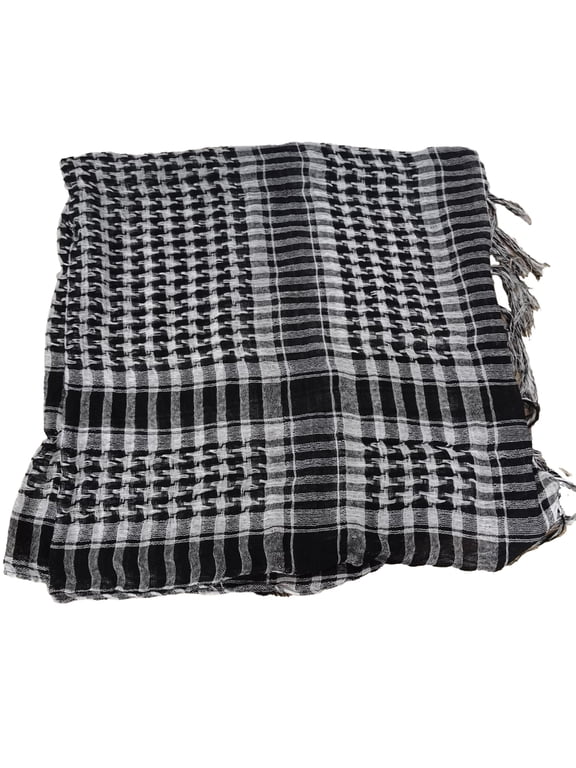 Muslims Arab Keffiyeh Shemagh Head Scarf Arabian Dubai Bandana Shawl Neckwrap