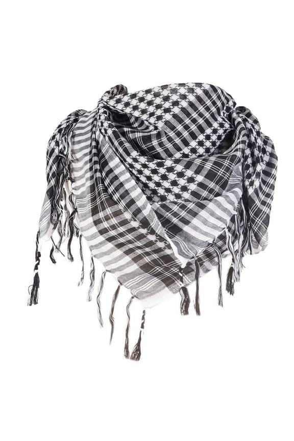 Muslims Arab Keffiyeh Shemagh Head Scarf Arabian Dubai Bandana Shawl Neckwrap