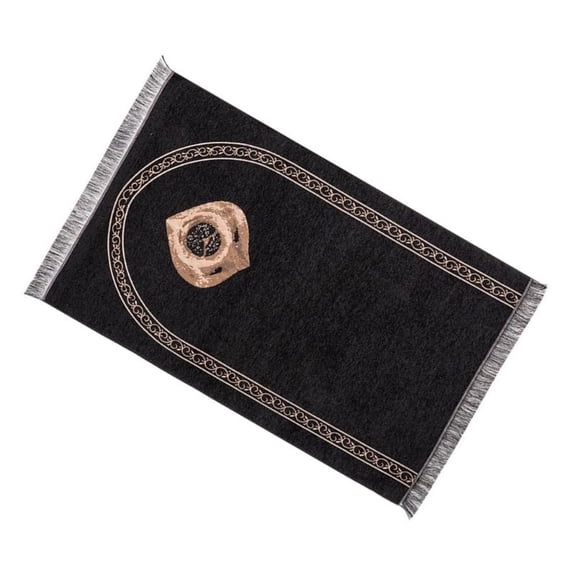 Muslims Carpet Soft Prayer Mat with Tassels Pilgrimages Blanket Prayer Rugs