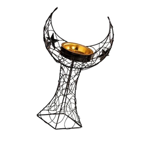 Muslims Metal Moon Tower Aromatherapies Diffuser for Office and Home Ornament