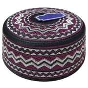 Muslims Prayer Caps for Men Embroidery Brimless Caps Soft Comfortable Ethnic Hat Indian Round Turban Kufi Prayer Hat