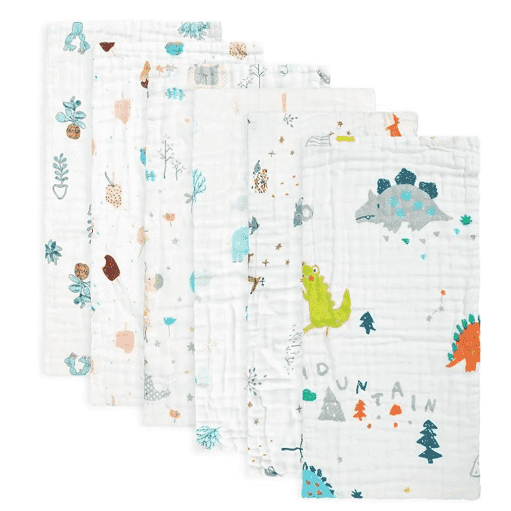Muslin Baby Burp Premium Cotton Burping Rags for Babies F Ultra Soft ...