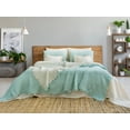 thumbnail image 1 of Muslin Blanket 4 Layers, Soft Bedspread, 100% Turkish Cotton Mint Muslin Bed Cover, 91 x 95 in, 1 of 3