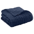 thumbnail image 1 of Muslin Blanket, Cotton Muslin Blanket for Adults, Soft Summer Blanket, Sofa Throw Couch Blankets All Season, Breathable Lightweight, Cloud Soft, 1 of 6