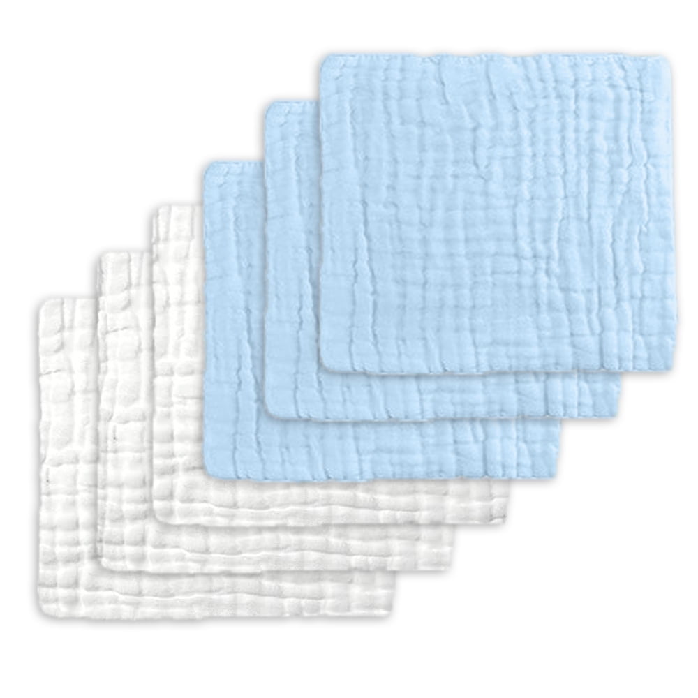 Muslin MultiColors Muslin Washcloths Burping Cloth Diapers Face Towels