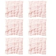 thumbnail image 1 of Muslin Burp Cloths for Baby Cotton Large 6 Layers Thicken Super Soft and Absorbent (6 Pack),Pink, 1 of 5