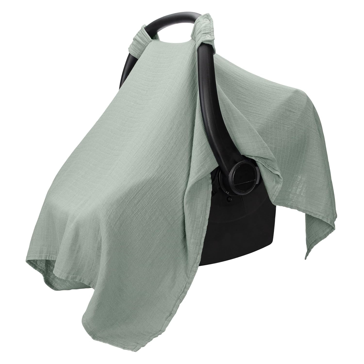 Muslin Cotton Baby Car Seat Cover Universal Fit Carseat Canopy Covers for Babies Girls and Boys by Comfy Cubs Cedar Walmart