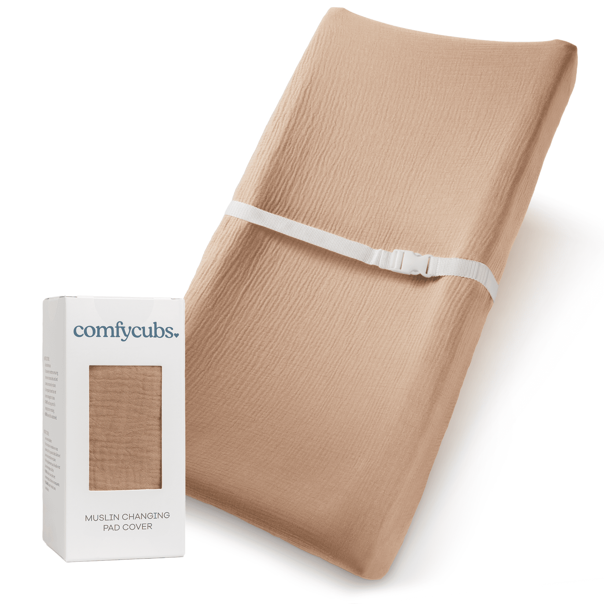 Muslin Fitted Changing Pad Cover, Extra Soft Diaper Changing Station