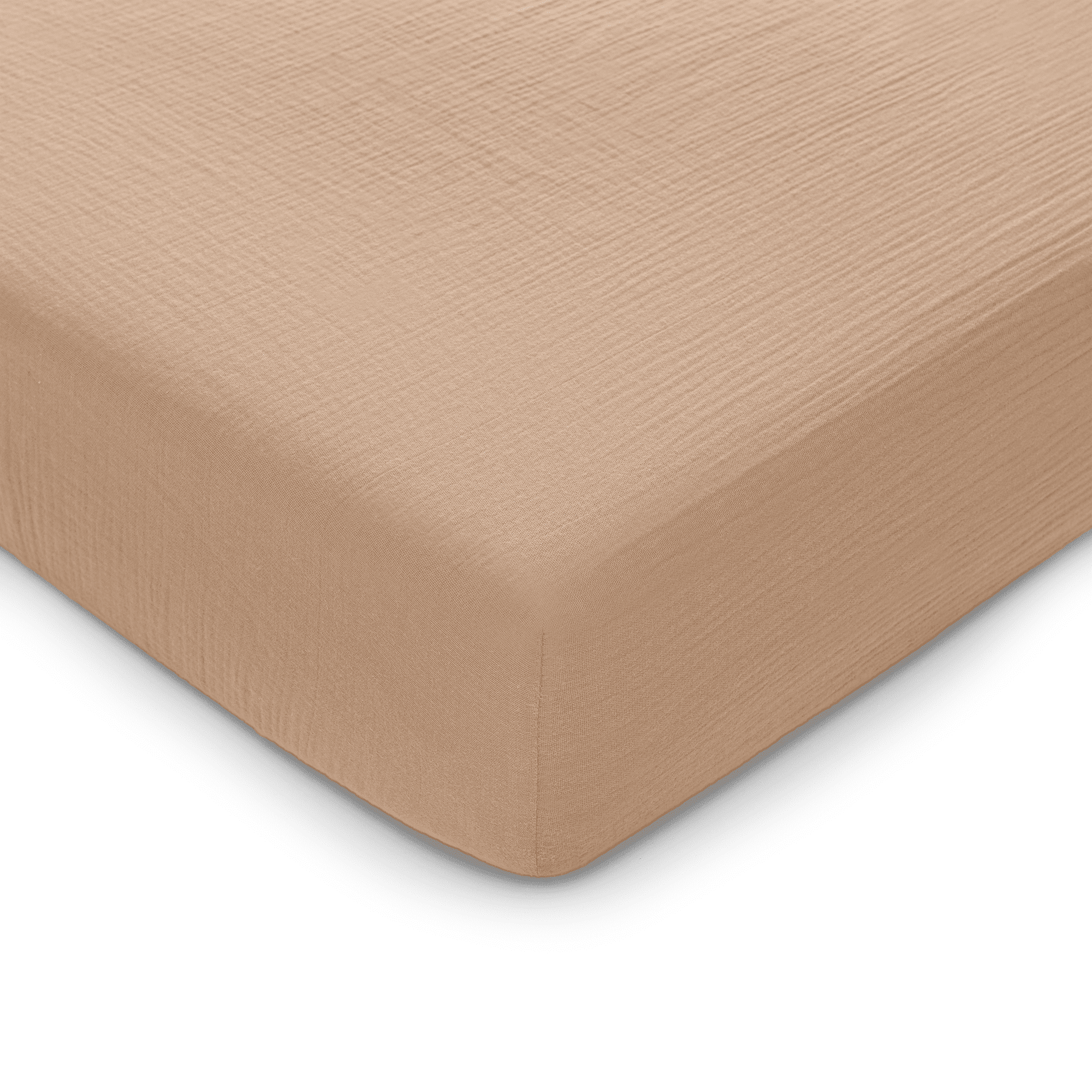 Comfy Cubs Muslin Crib Sheet, 100% Muslin Cotton Crib Sheets for Standard Crib Mattresses (Cedar)
