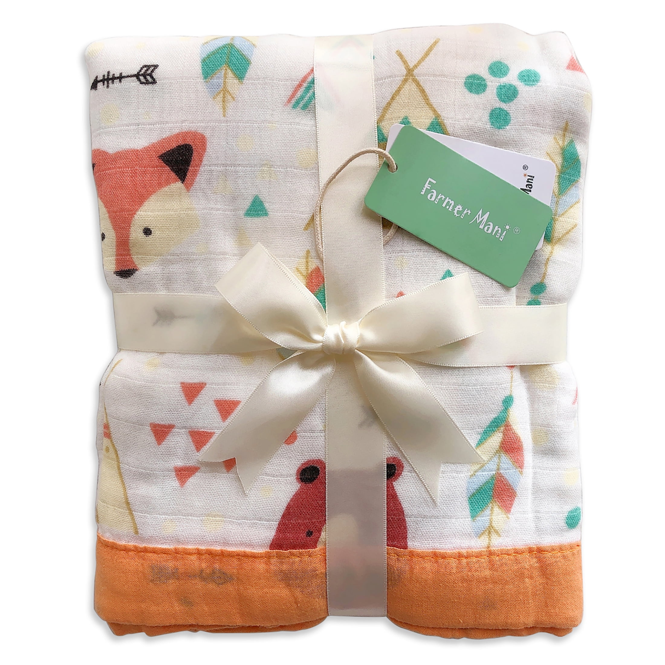 Fox muslin blanket sales