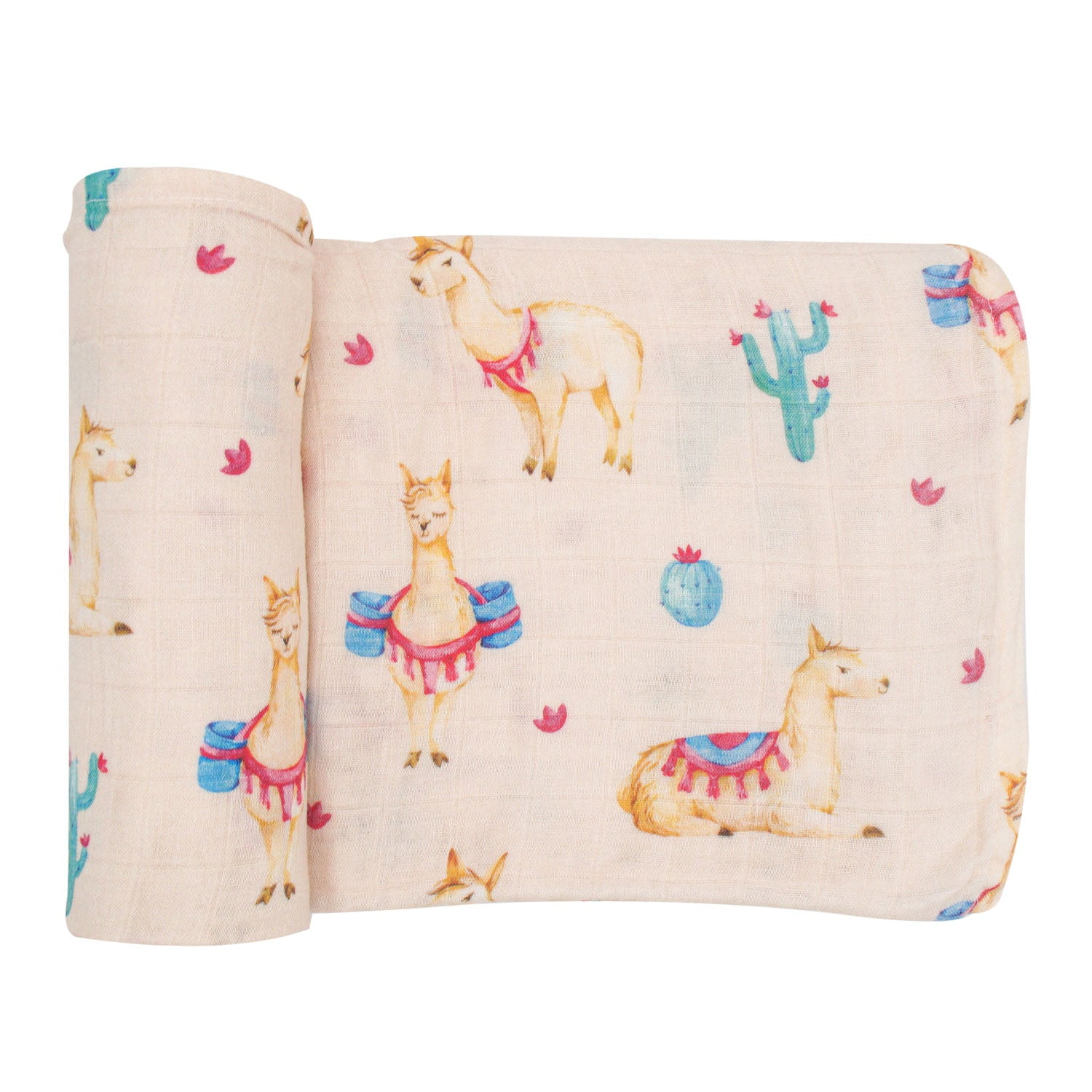 Muslin Swaddle - Llama