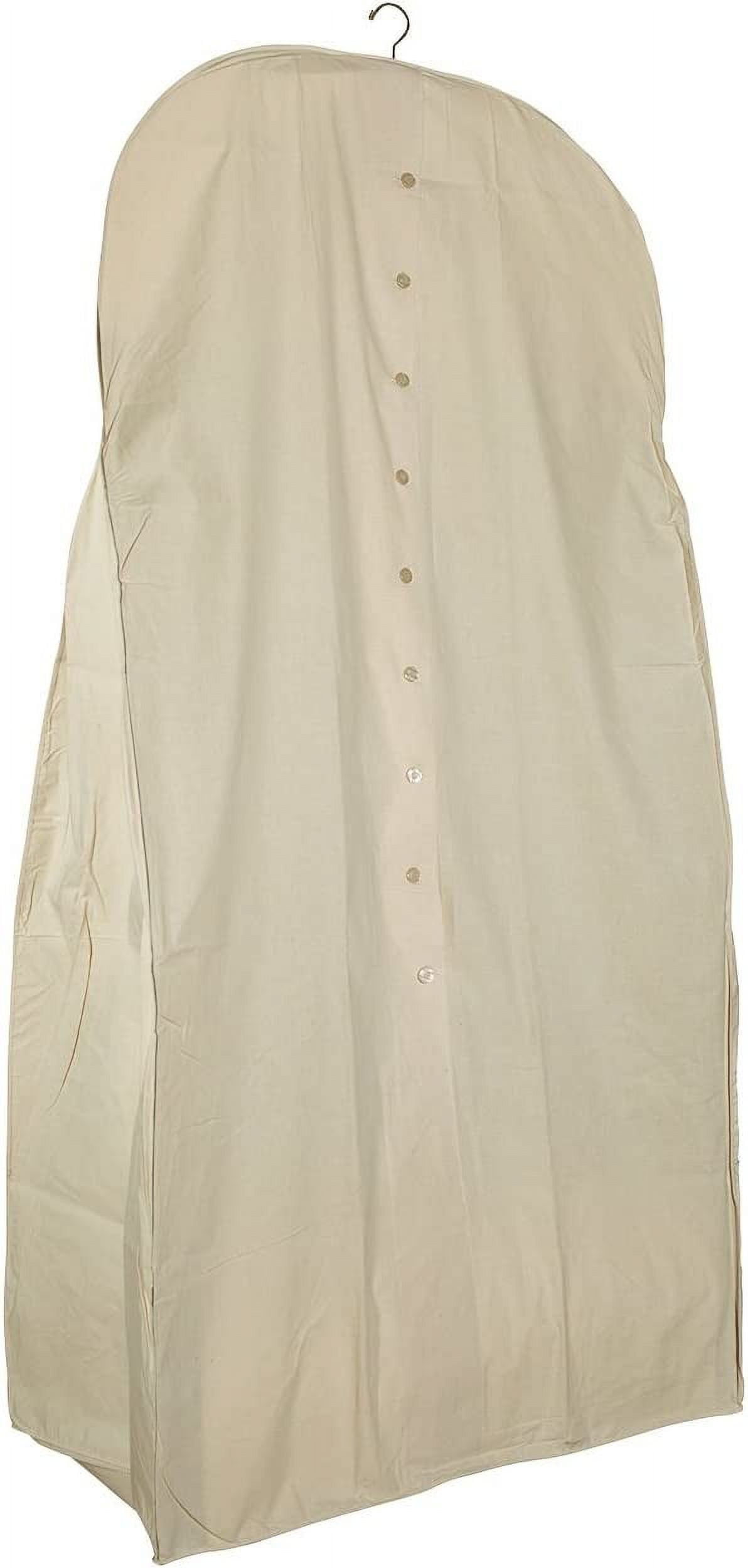 Muslin Wedding Gown Garment Bag 70" Extra Wide Fabric Preserving