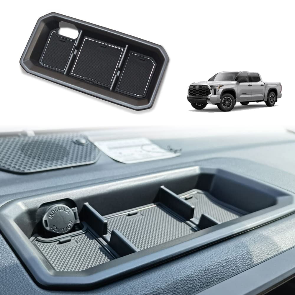 Muslogy for Tundra 2022-2024 Dash Storage Box Tray Center Console ...