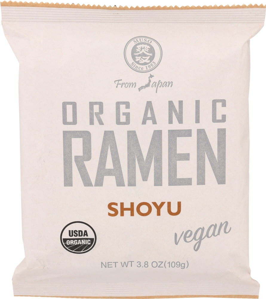 Muso From Japan 306594 3.8 oz Japanese Organic Ramen Noodles - Pack of 10