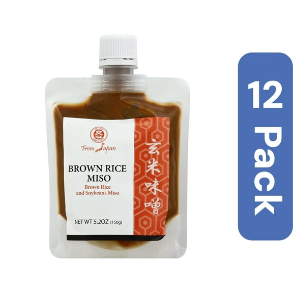 Muso From Japan Miso Brown Rice 5.2 oz (Pack Of 12)