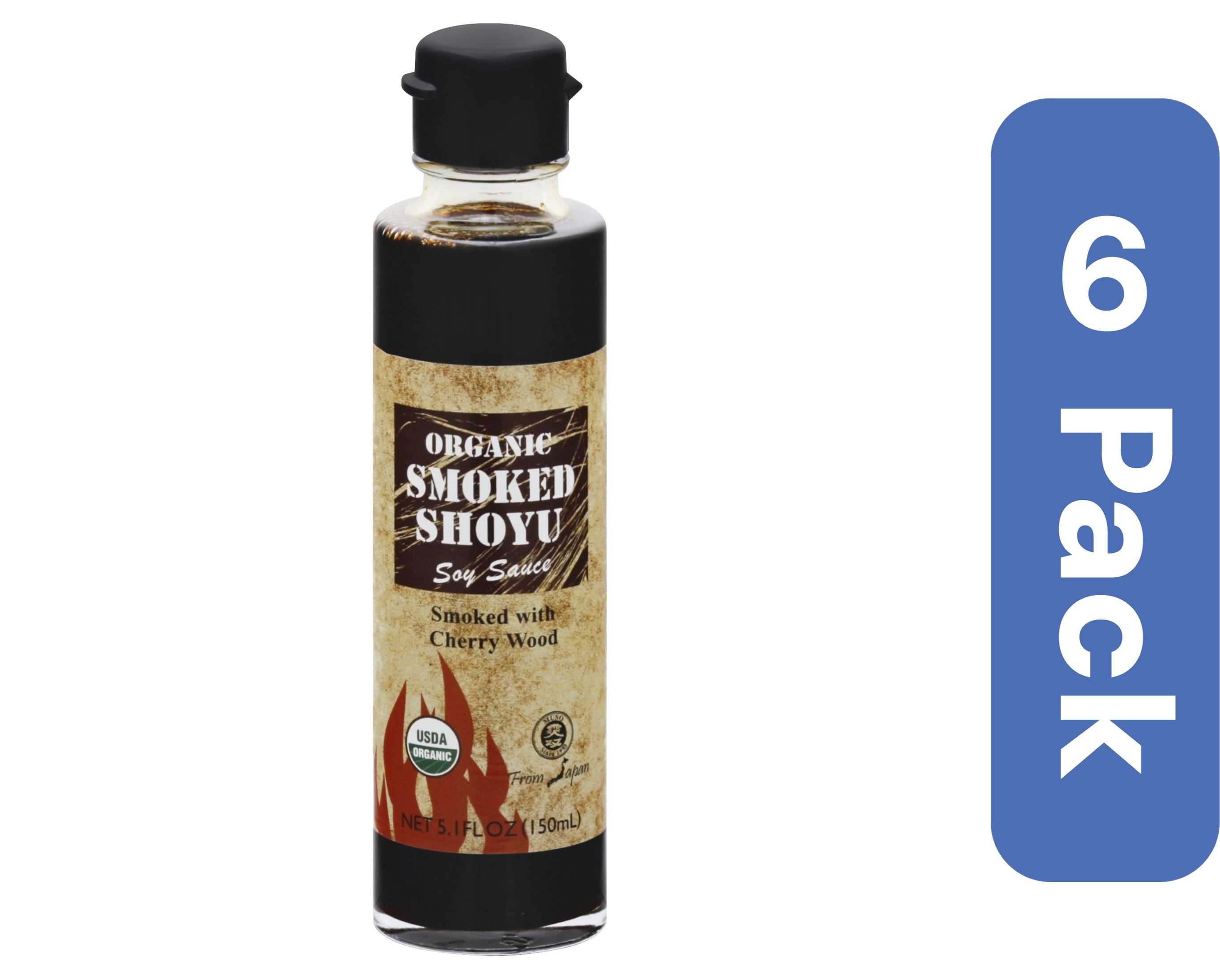 Muso From Japan Smoked Organic Shoyu 5.1 oz (Pack Of 6)