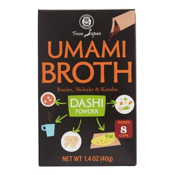 Muso Umami Broth Bonito Dashi Powder 1.4 oz 2 each Pack of 3
