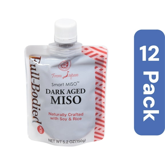 Muso from Japan Dark Aged Miso 5.2 oz (Pack Of 12)