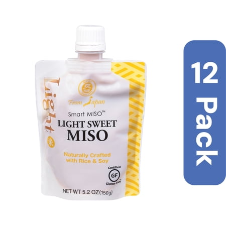 Muso from Japan Light Sweet Miso 5.2 oz (Pack Of 12)