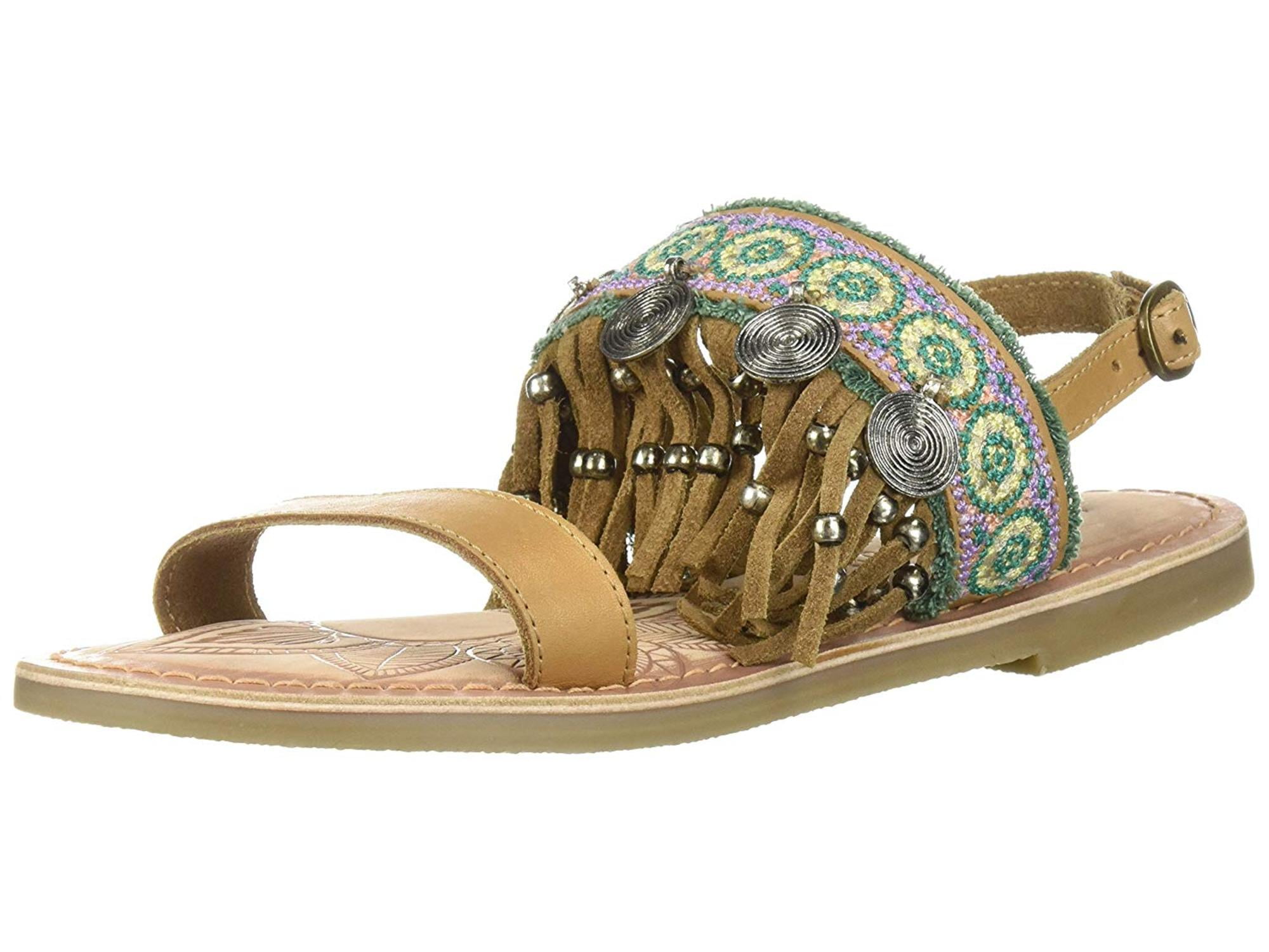 Musse Cloud Womens Maeba Fabric Open Toe Casual Slide Sandals
