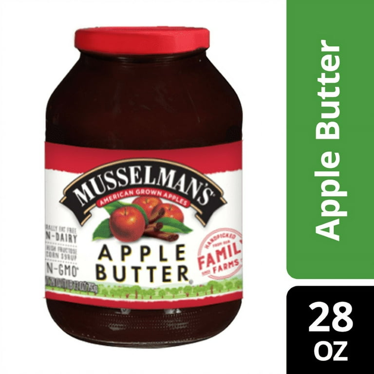 Musselman's Sugar & Cinnamon Apple Butter, Fat Free, 28 oz Musselman's Sugar & Cinnamon Apple Butter, Fat Free, 28 oz