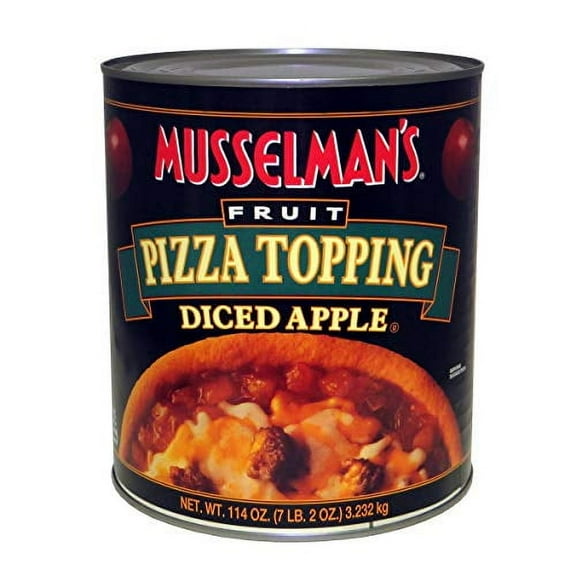 Musselman's Fruit Pizza Topping Diced Apple, 114 oz - Case of 6