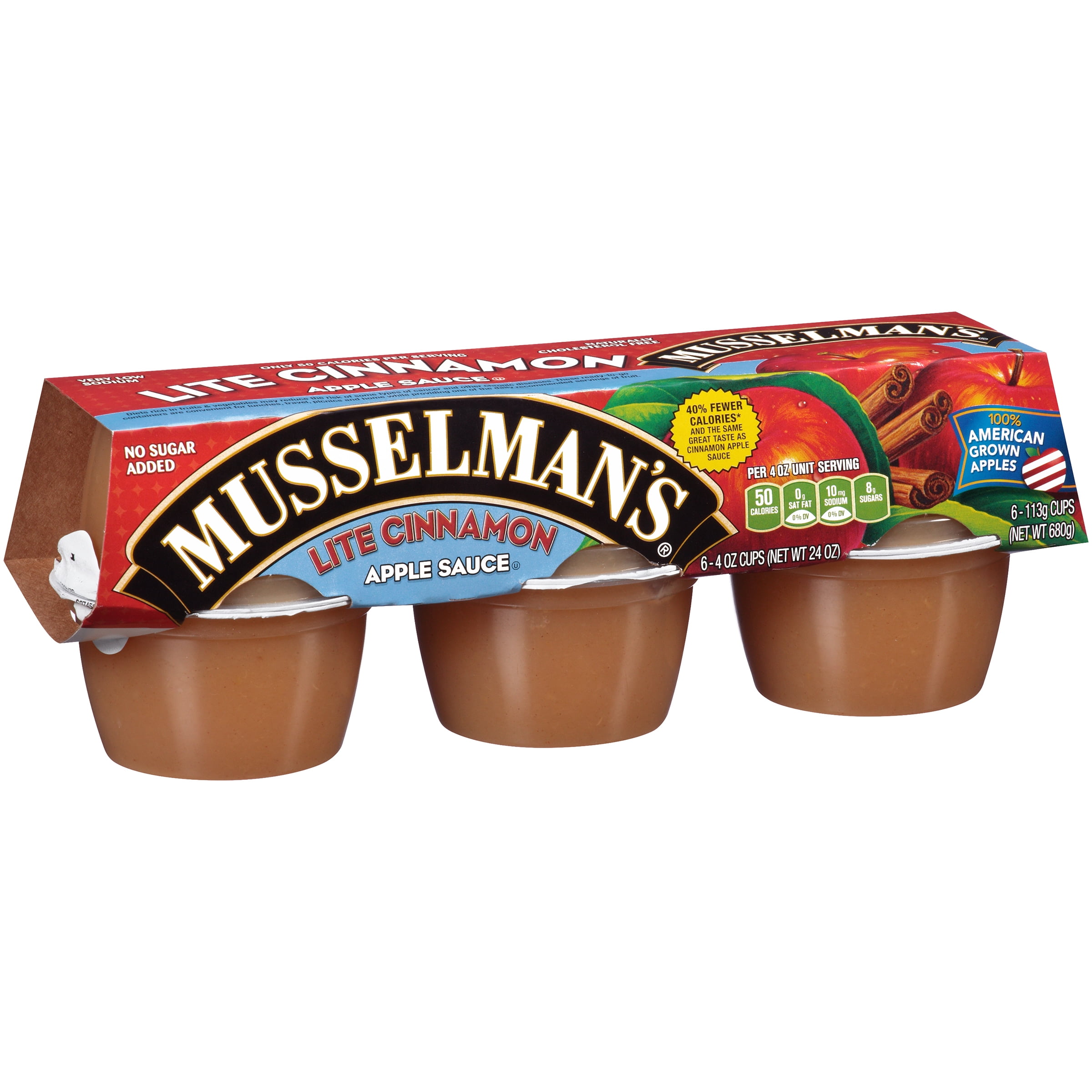 Shop Musselman's Lite Cinnamon Applesauce 64 oz. Cups Great Prices Await
